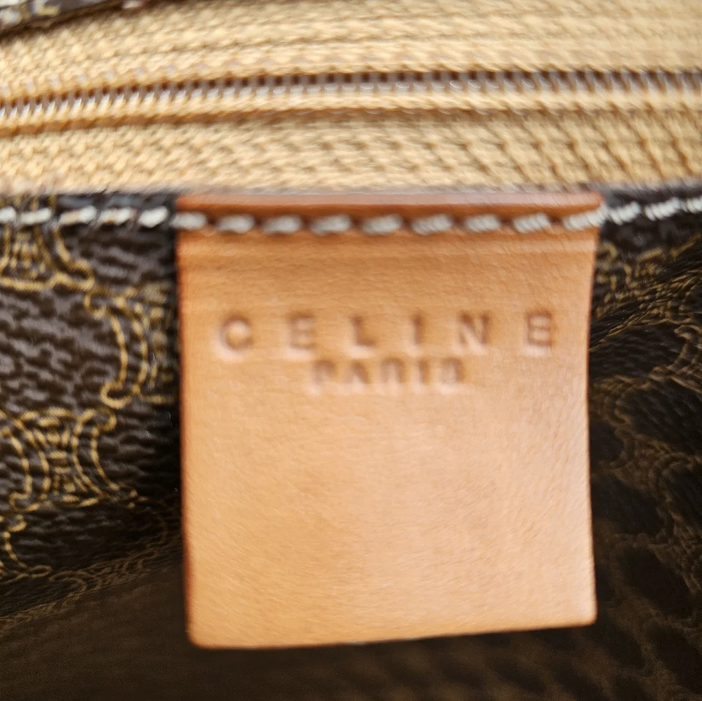CelineTote Bag Macadam Brown